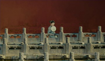 Chinesische Werke - Chinese Beauty Mädchen in Drama Story of Yanxi Palace Mädchen
